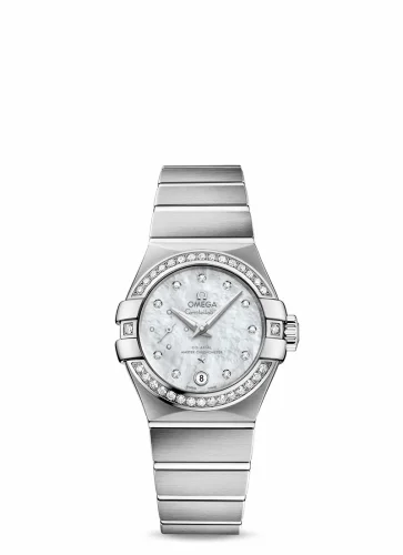 Omega Constellation Co‑Axial Master Chronometer 27 Small Seconds Stainless Steel / Diamond / MOP 127.15.27.20.55.001 (12715272055001)